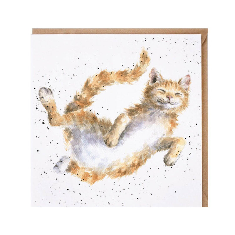 Wrendale Designs by Hannah Dale Card - The Cat Nap