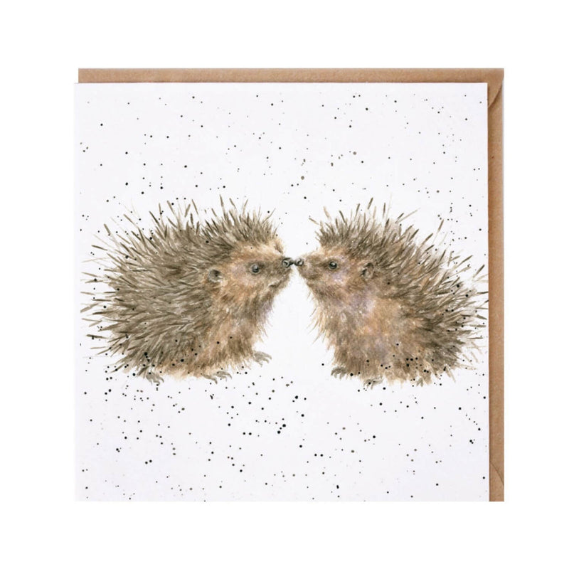 Wrendale Designs by Hannah Dale Card - Hogs And Kisses