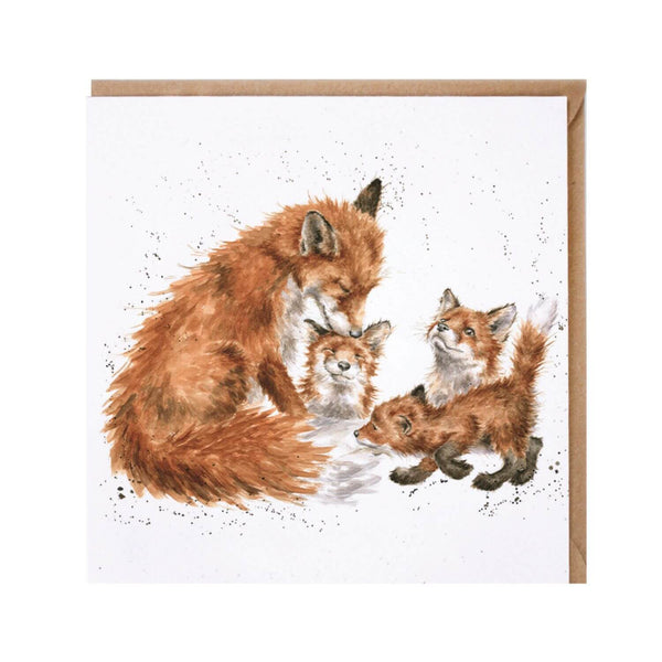 Wrendale Designs by Hannah Dale Card - Bedtime Kiss