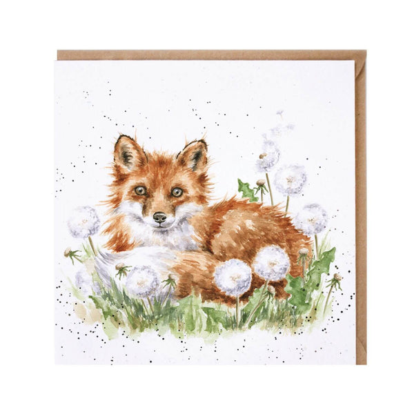 Wrendale Designs by Hannah Dale Card - The Dandy Fox
