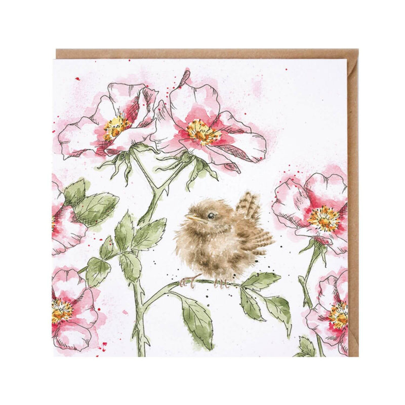 Wrendale Designs by Hannah Dale Card - The Rose Garden