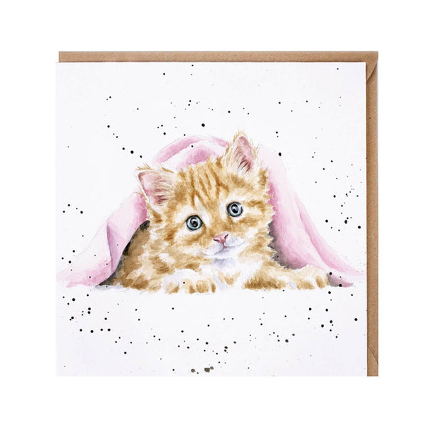 Wrendale Designs by Hannah Dale Card - Duvet Day