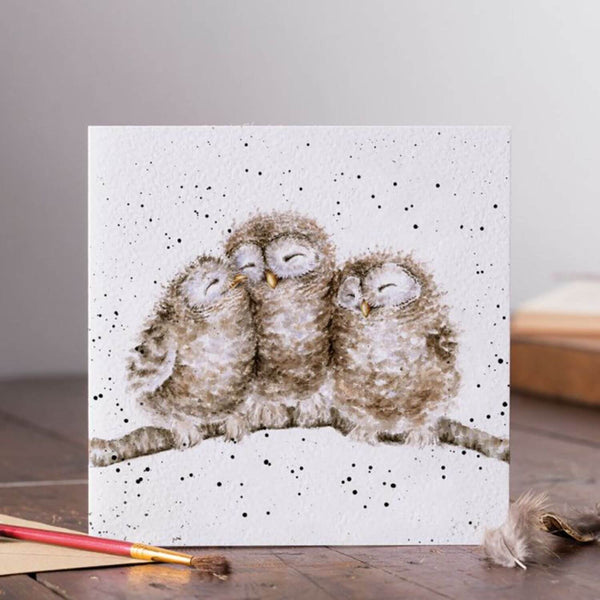 Wrendale Designs by Hannah Dale Card - Owl Together
