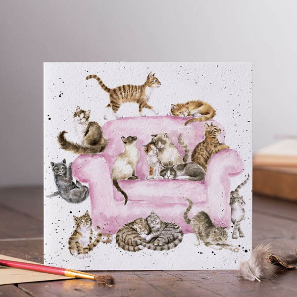 Wrendale Designs by Hannah Dale Card - Cattitude