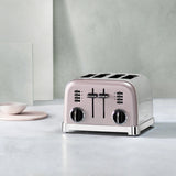 Cuisinart Style Collection 4 Slice Toaster - Vintage Rose - Potters Cookshop