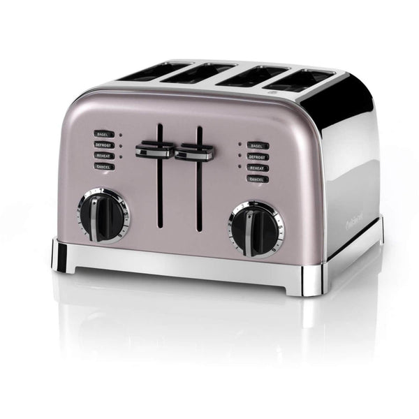 Cuisinart Style Collection 4 Slice Toaster - Vintage Rose - Potters Cookshop