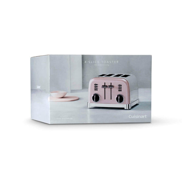 Cuisinart Style Collection 4 Slice Toaster - Vintage Rose - Potters Cookshop