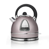 Cuisinart Style Collection Traditional Dome Kettle & 4 Slice Toaster Set - Vintage Rose - Potters Cookshop