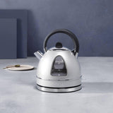 Cuisinart Style Collection Traditional Dome Kettle & 4 Slice Toaster Set - Frosted Pearl - Potters Cookshop