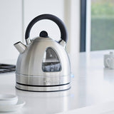 Cuisinart Traditional 1.7 Litre Dome Kettle - Brushed Steel - Potters Cookshop