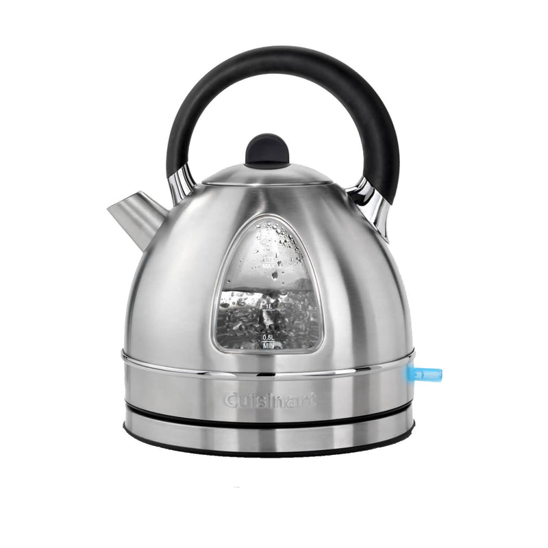 Cuisinart Traditional 1.7 Litre Dome Kettle - Brushed Steel - Potters Cookshop