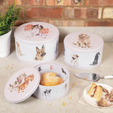 Wrendale Designs by Hannah Dale 3 Piece Cake Tin Nest - Dogs