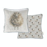 Wrendale Designs Cushion - The Woolly Jumper