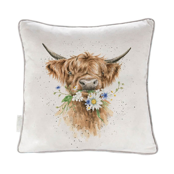 Wrendale Designs by Hannah Dale Cushion - Daisy Coo