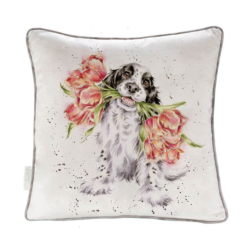Wrendale Designs by Hannah Dale Cushion - Blooming With Love