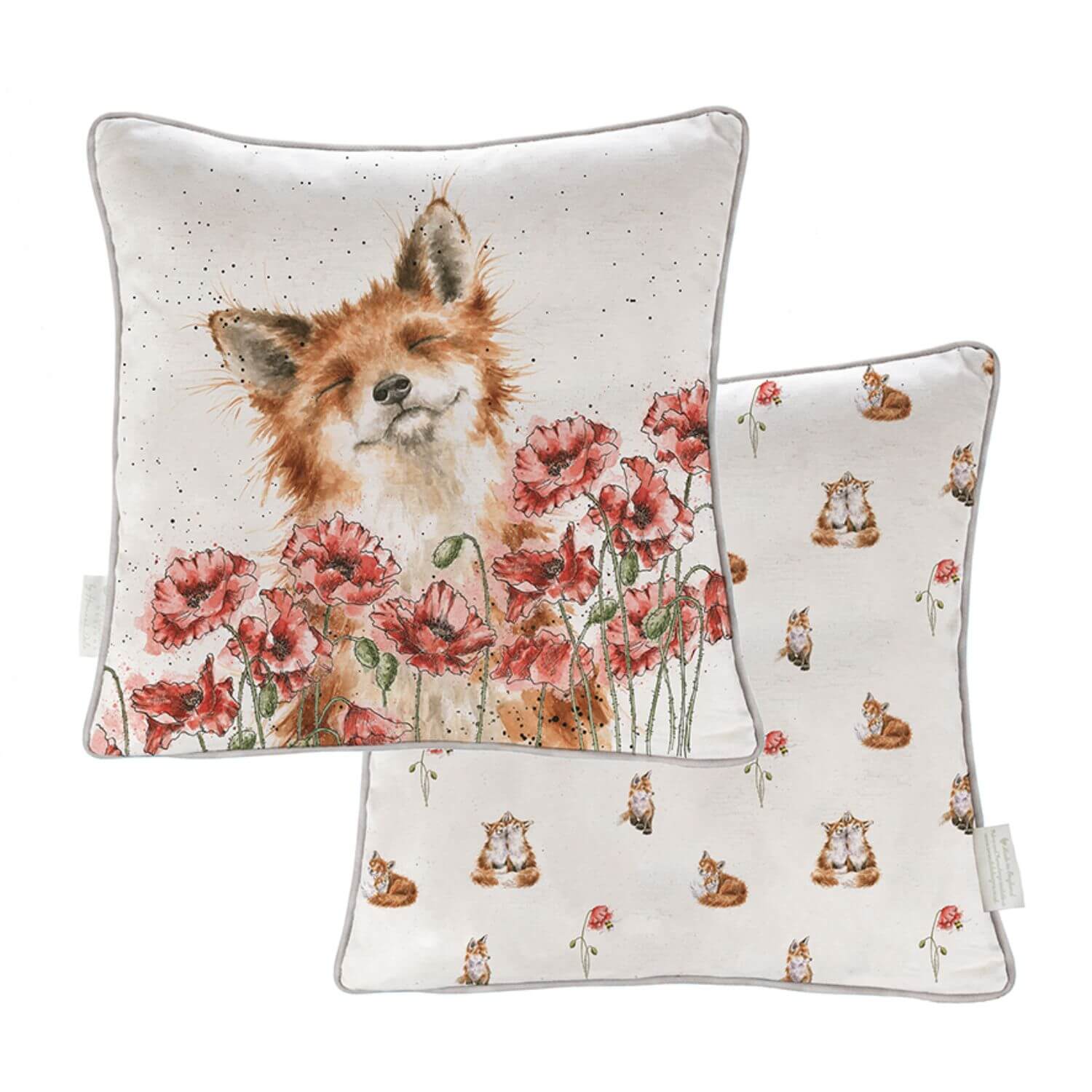 Buy Wrendale Designs | by Hannah Dale Cushion - Poppy Field – Potters ...