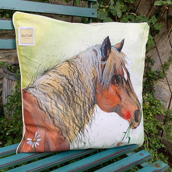 Alex Clark Cushion - Sunshine Horse5060108720366 - Potters Cookshop