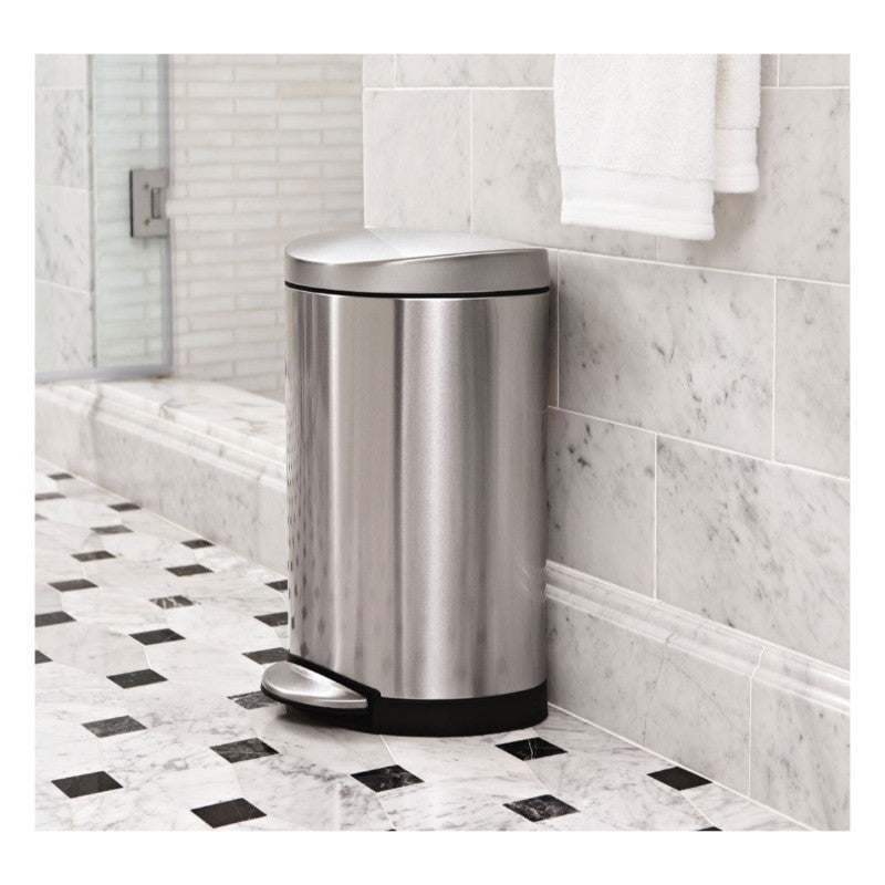 Simplehuman Semi Round Kitchen Bin - 10 Litre