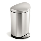 Simplehuman Semi Round Kitchen Bin - 10 Litre