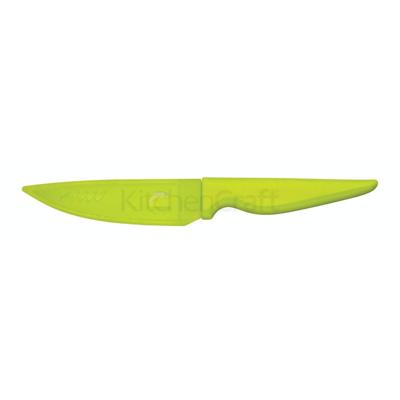 Colourworks Paring Knives With Protective Case - Assorted - Potters Cookshop