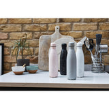 Chilly's 260ml Monochrome Drinks Bottle - All Black - Potters Cookshop