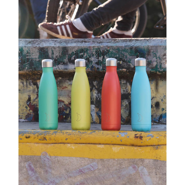 Chilly's 500ml Neon Drinks Bottle - Red - Potters Cookshop