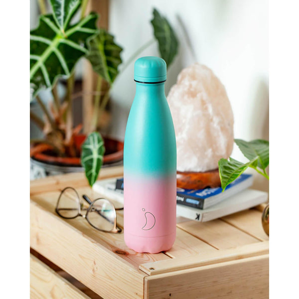 Chilly's 500ml Gradient Drinks Bottle - Pastel - Potters Cookshop