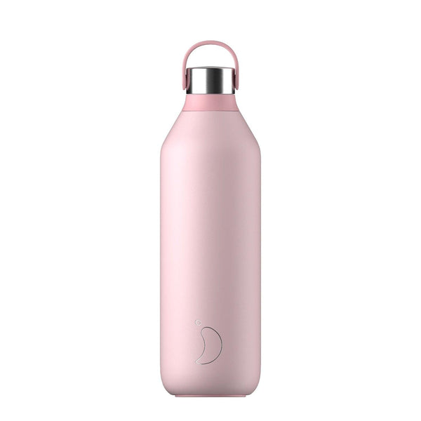Chilly's Series 2 1 Litre Drinks Bottle - Blush Pink - Potters Cookshop