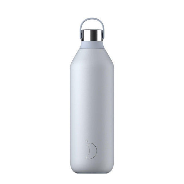 Chilly's Series 2 1 Litre Drinks Bottle - Frost Blue - Potters Cookshop