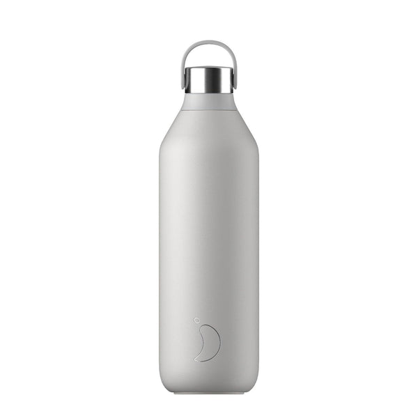 Chilly's Series 2 1 Litre Drinks Bottle - Granite Grey - Potters Cookshop