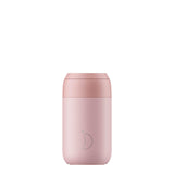 Chilly's Series 2 500ml Hydration Reusable Water Bottle & 34cl Coffee Cup Set - Blush Pink