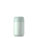 Chilly's Series 2 500ml Hydration Reusable Water Bottle & 34cl Coffee Cup Set - Lichen Green