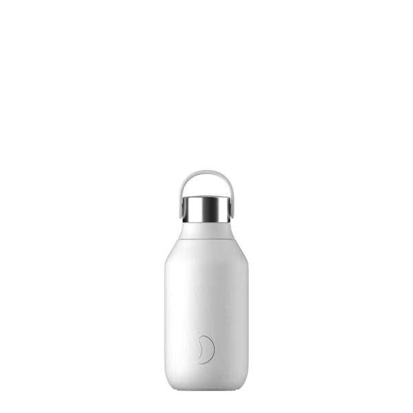 Chilly's Series 2 350ml Drinks Bottle - Arctic White - Potters Cookshop