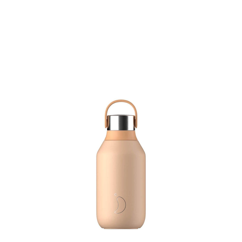 Chilly's Series 2 350ml Drinks Bottle - Peach Orange - Potters Cookshop