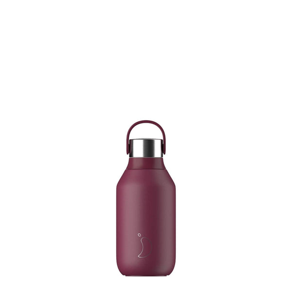 Chilly's Series 2 350ml Drinks Bottle - Plum Red - Potters Cookshop
