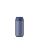Chilly's Series 2 1 Litre Reusable Water Bottle & 50cl Coffee Cup Set - Whale Blue