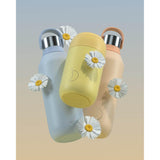 Chilly's Series 2 1 Litre Reusable Water Bottle & 50cl Coffee Cup Set - Pollen Yellow