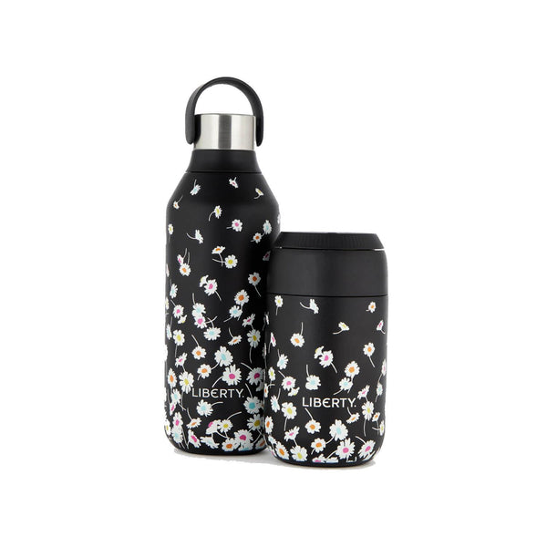 Chilly's Series 2 Liberty 500ml Drinks Bottle - Jive Abyss Black - Potters Cookshop