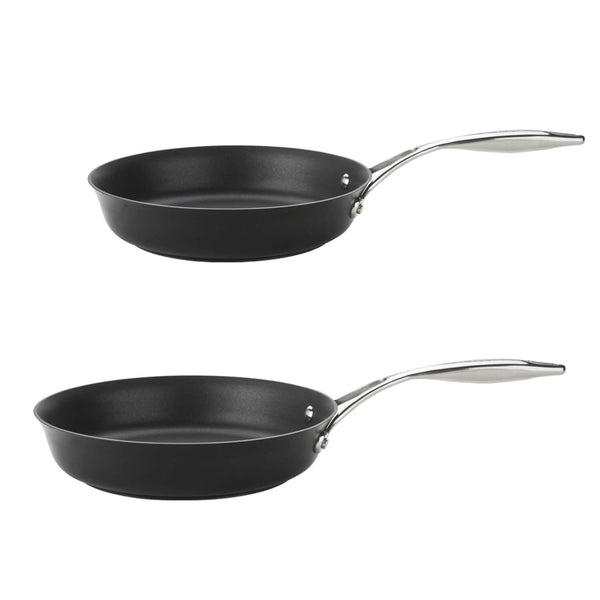 Circulon Style Hard Anodised Non-Stick Frying Pan Set - 2 Piece - Potters Cookshop