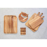 Cole & Mason Barkway Acacia Medium Chopping Board With Handle - Potters Cookshop