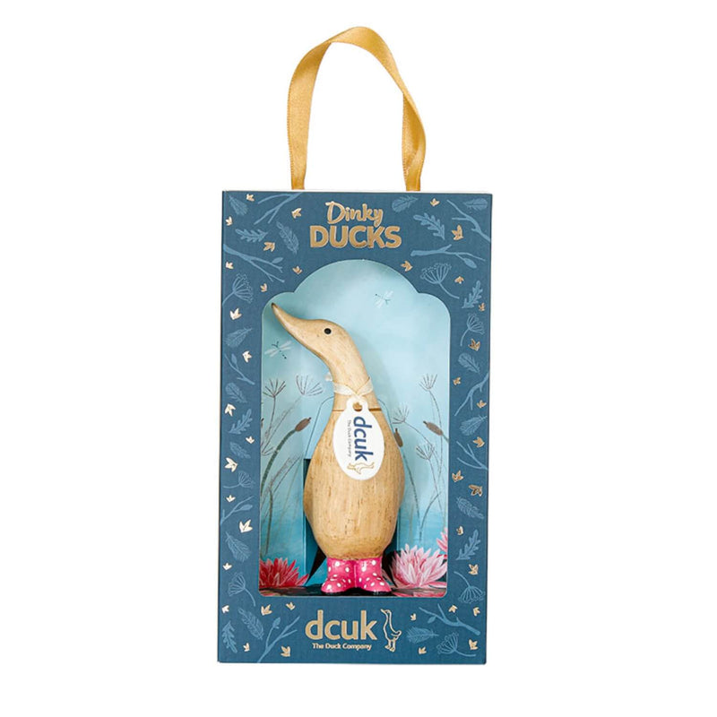 DCUK Dinky Ducks in Spotty Welly Boots - Assorted