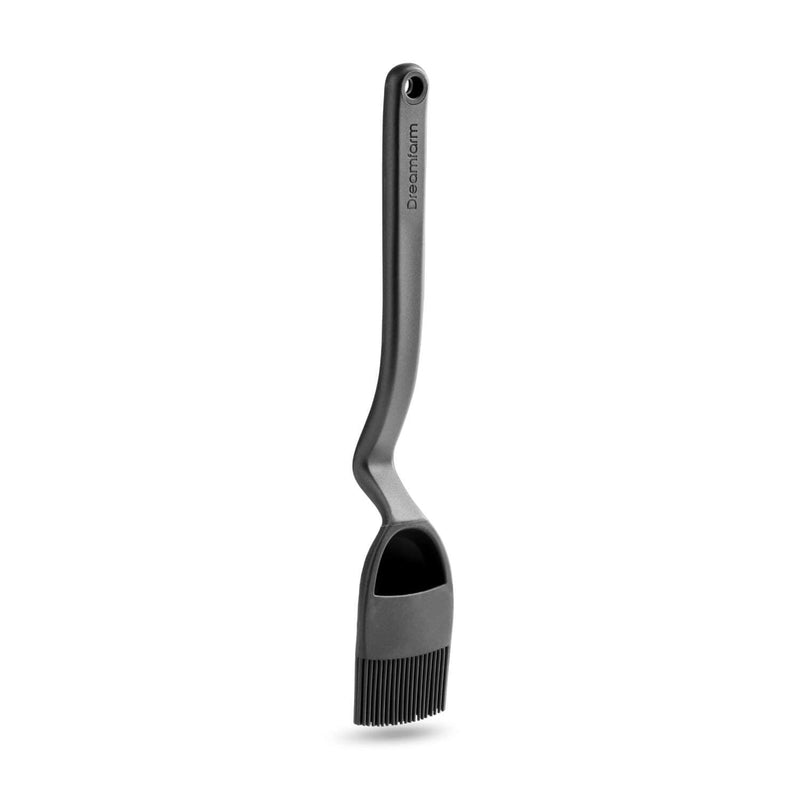 Dreamfarm Brizzle Silcone Basting Brush - Black - Potters Cookshop