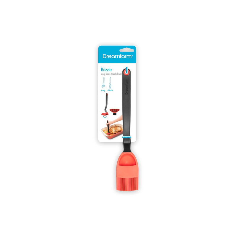 Dreamfarm Brizzle Silicone Basting Brush - Red - Potters Cookshop