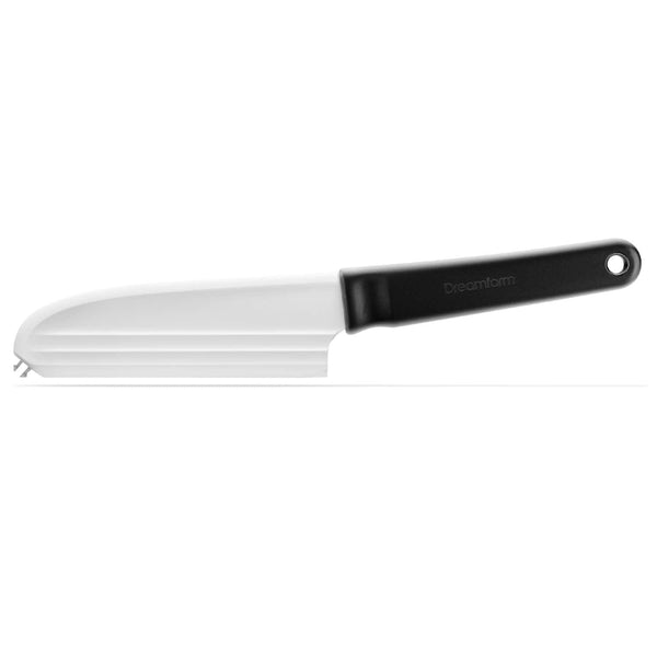 Dreamfarm Knibble Lite Non-Stick Cheese Knife - Black - Potters Cookshop