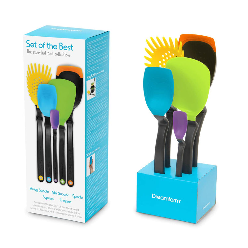 Dreamfarm Set Of The Best 5 Piece Utensil Set - Potters Cookshop