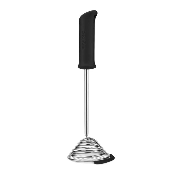 Dreamfarm Smood Press Flat Masher - Black - Potters Cookshop