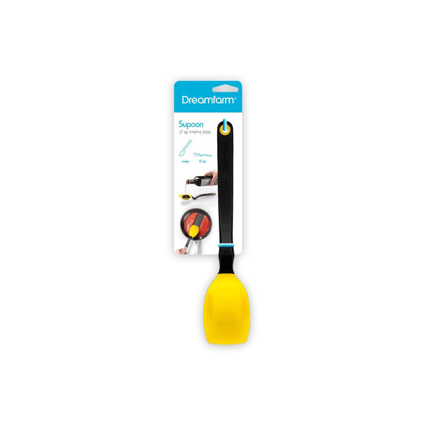 Dreamfarm Supoon Measuring & Scraping Spoon - Yellow - Potters Cookshop