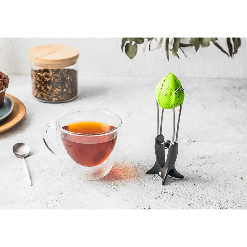 Dreamfarm Teafu Squeezable Tea Infuser - Red - Potters Cookshop