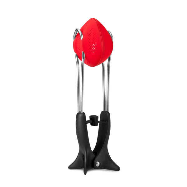 Dreamfarm Teafu Squeezable Tea Infuser - Red - Potters Cookshop