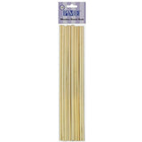 PME 12 Piece Wooden Dowel Rod Set - 30cm - Potters Cookshop